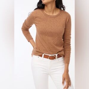 J. Crew Cotton Wool Teddie Sweater Brown Size Small